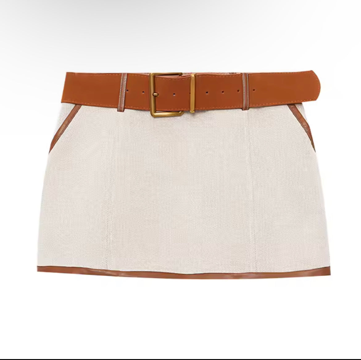 Frances Belt Skirt