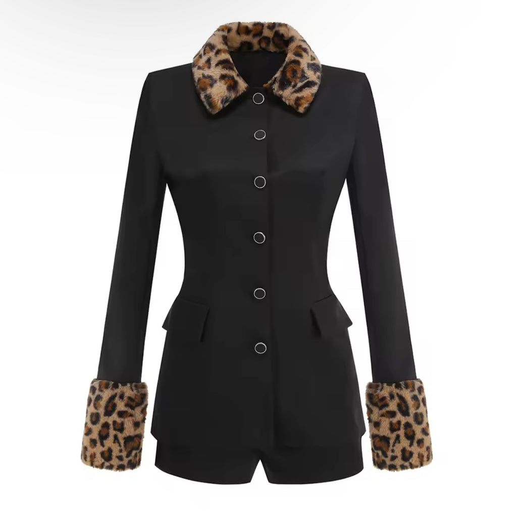 Sabrina Leopard Suit