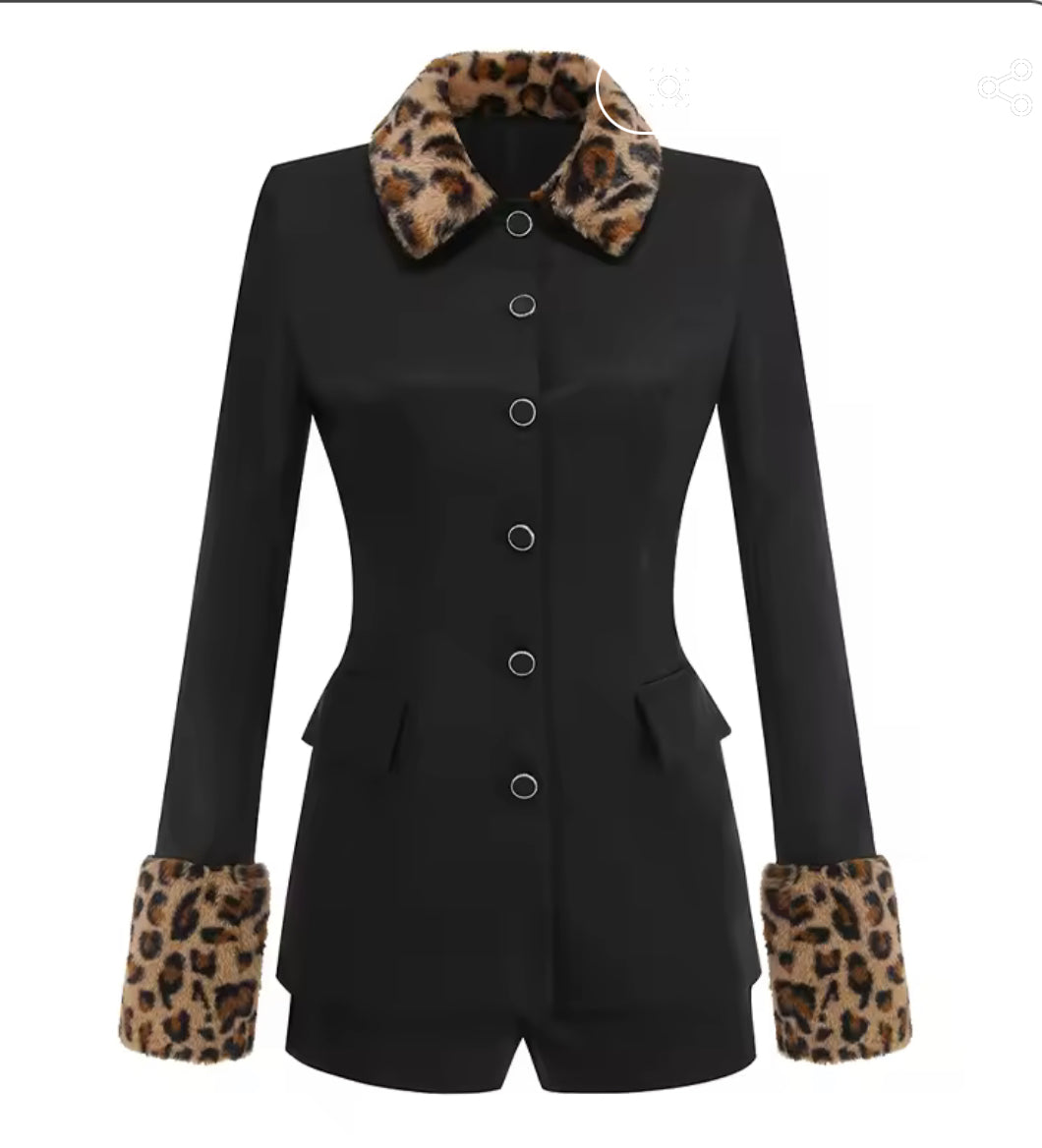 Sabrina Leopard Suit