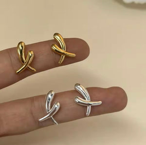 Cross Stud Earrings