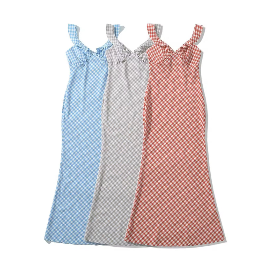 Hailey Plaid Dress