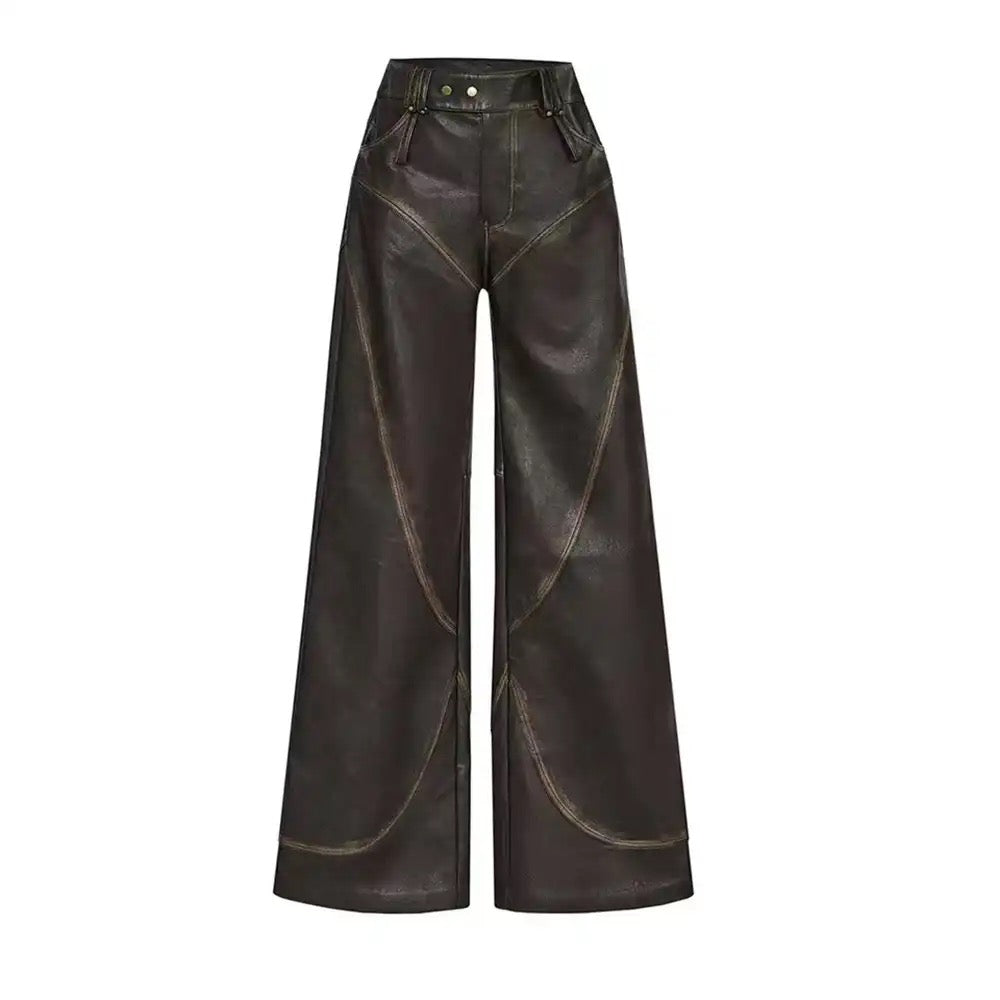Claudia Leather Pants