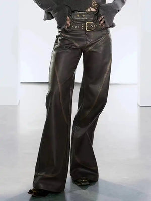 Claudia Leather Pants