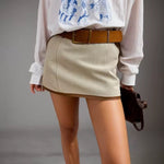 Frances Belt Skirt