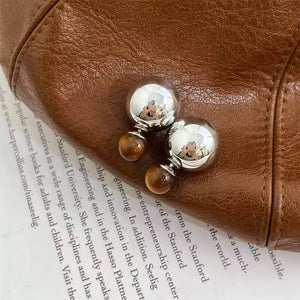 Double Ball Earrings