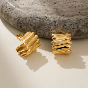 Piano Stripes earrings