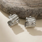 Piano Stripes earrings