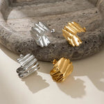 Piano Stripes earrings
