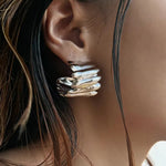Piano Stripes earrings