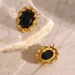 Natural Stone Earrings