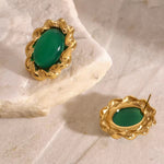 Natural Stone Earrings