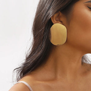 Large Round Earrings