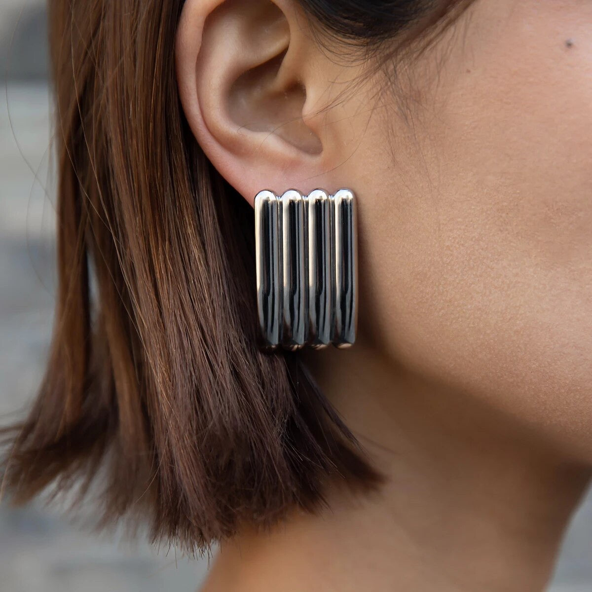 Vintage Chunky Earrings