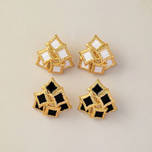 Geometric Stud Earrings