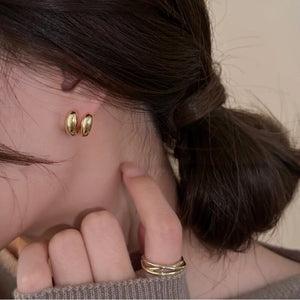 Curl earrings