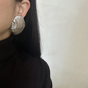 Large Shell Shape Earrings