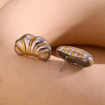 Cocoon Stud Earring