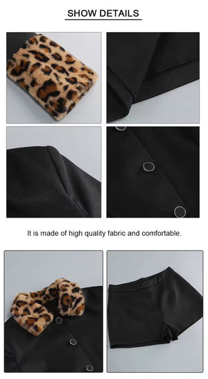 Sabrina Leopard Suit