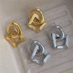 Square Interlaced Earrings