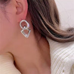 Square Interlaced Earrings