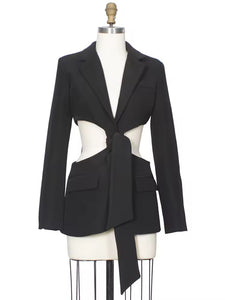 Hailey Knot Hollow Blazer
