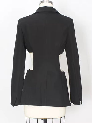Hailey Knot Hollow Blazer