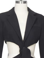 Hailey Knot Hollow Blazer