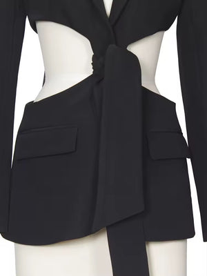 Hailey Knot Hollow Blazer