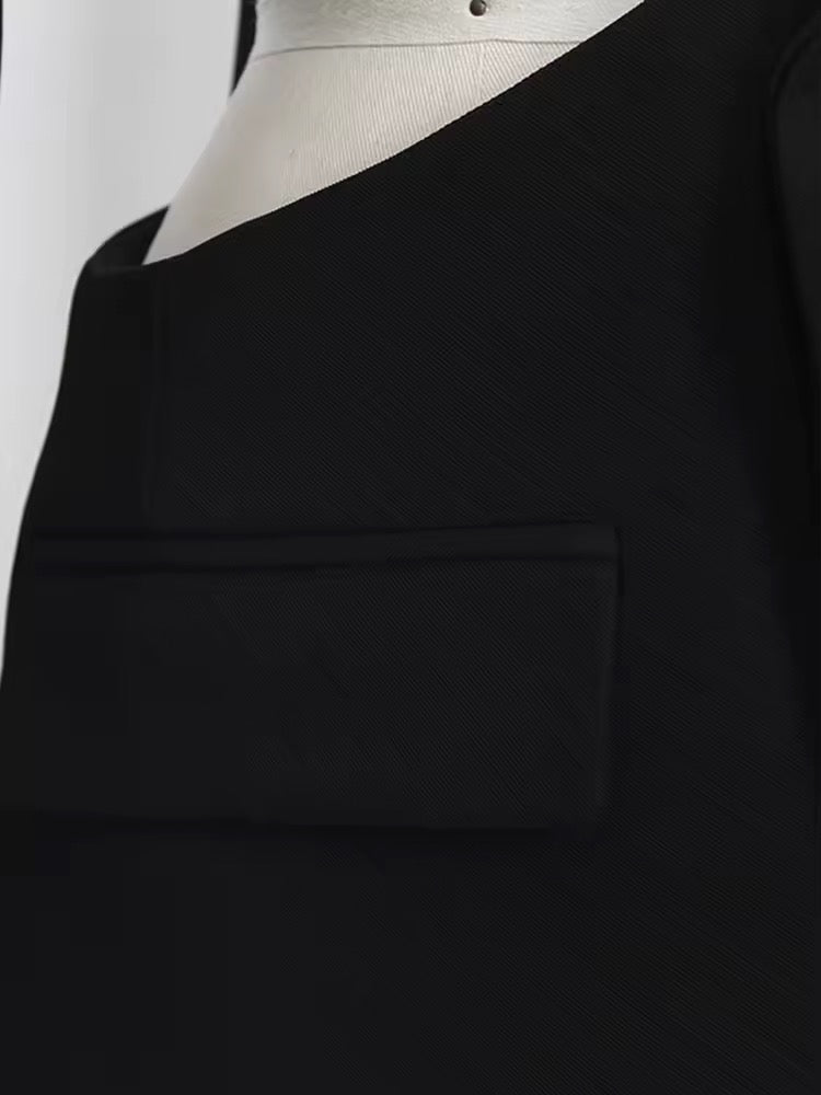 Hailey Knot Hollow Blazer