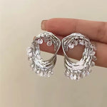 Geometric Crystal Earrings