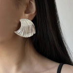 Wave Shell Shape Earrings