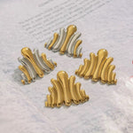 Wave Stud Earrings