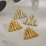 Wave Stud Earrings