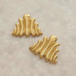 Wave Stud Earrings