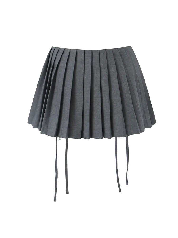 Duffy Mini Drawstring Skirt