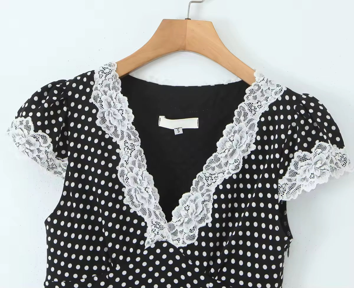 Lae Polka Dress