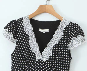 Lae Polka Dress
