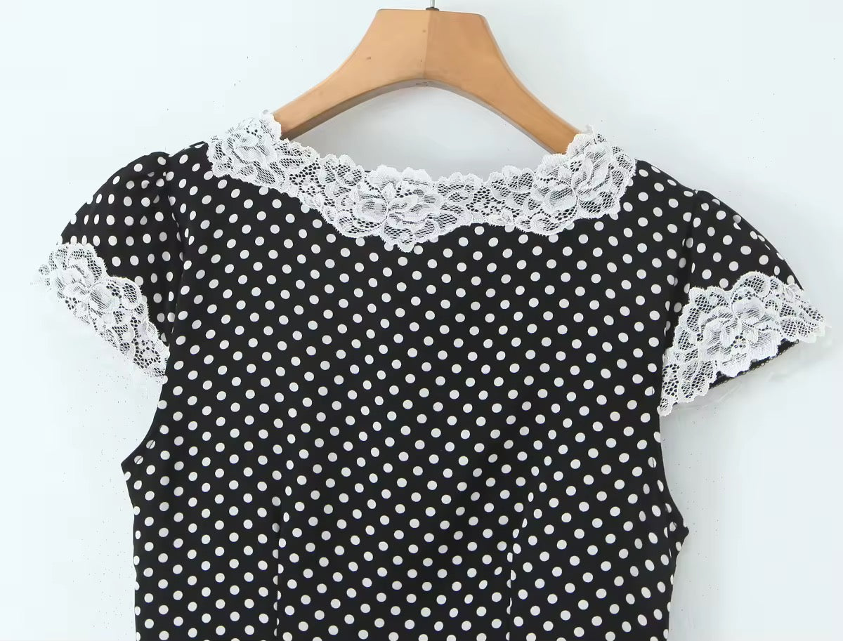 Lae Polka Dress