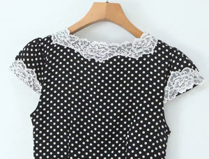 Lae Polka Dress