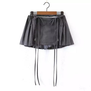 Duffy Mini Drawstring Skirt